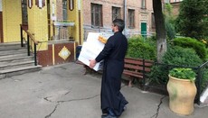 УПЦ передала допомогу постраждалим від вибуху в будинку на Позняках