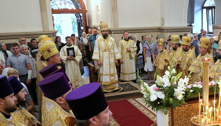 Правящий архиерей Горловской епархии, митрополит Горловский и Славянский Митрофан (Никитин). Фото: gorlovka-eparhia.com.ua