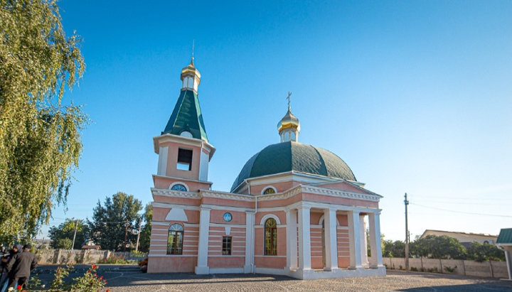 Освячений храм в с. Новоселівка Харківської єпархії УПЦ. Фото: eparchia.kharkov.ua