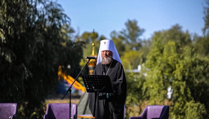 Metropolitan Anthony at the opening of the People of Peace International Forum. Photo: Facebook page of Metropolitan Anthony