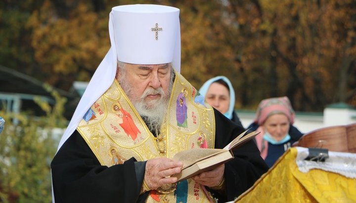 Митрополит Днепропетровский и Павлоградский Ириней. Фото: eparhia.dp.ua