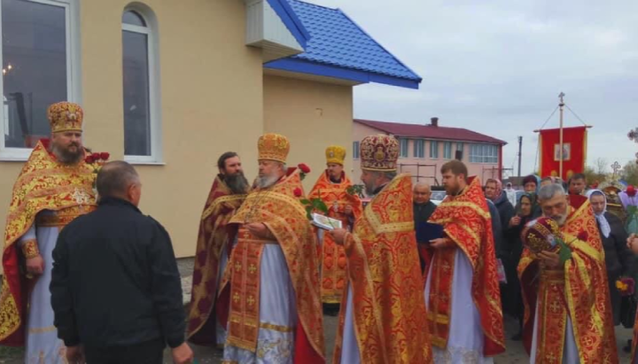 В селе Мятин освятили храм в честь великомученицы Параскевы Пятницы. Фото: СПЖ