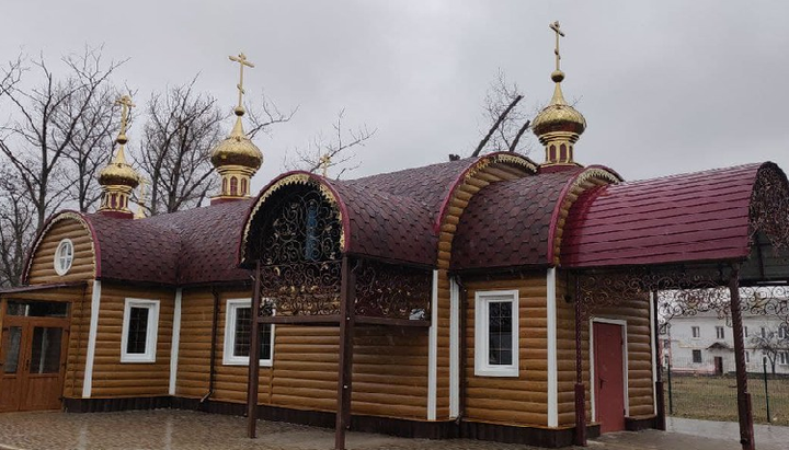 Новий храм в Донецьку на честь рівноапостольного князя Володимира. Фото: donetsk.church.ua