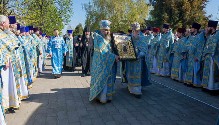 Престольне свято Касперівського монастиря Донецької єпархії УПЦ. Фото: donetsk.church.ua