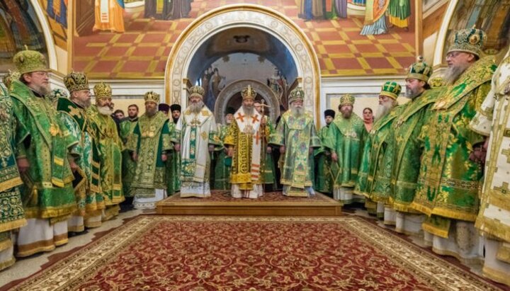 Всенощное бдение в Киево-Печерской лавре. Фото: news.church.ua