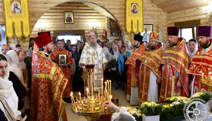 Святкове богослужіння у Скобелці в день пам'яті святителя Миколая. Фото: pravoslavna.volyn.ua