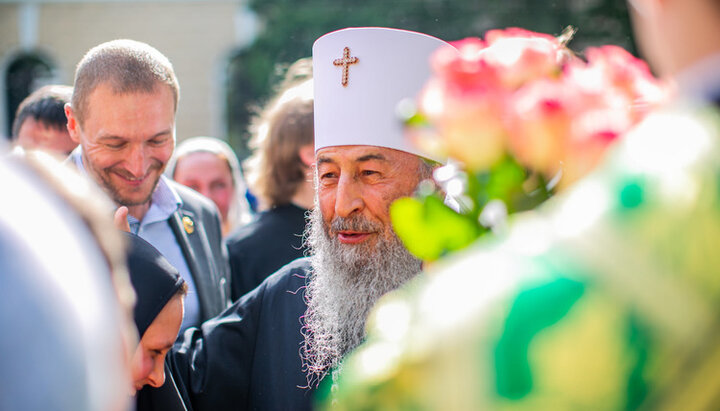 Предстоятель УПЦ Блаженніший Митрополит Онуфрій. Фото: facebook.com/MitropolitAntoniy