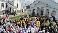 В Адамівці освятили пам’ятник святителю Іоанну Шанхайському