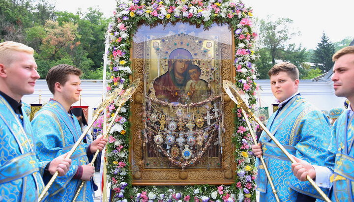 Святкування Святогірської ікони Божої Матері. Фото: svlavra.church.ua