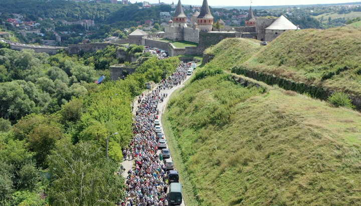 Хресний хід Кам'янець-Подільський – Почаїв. Фото: СПЖ