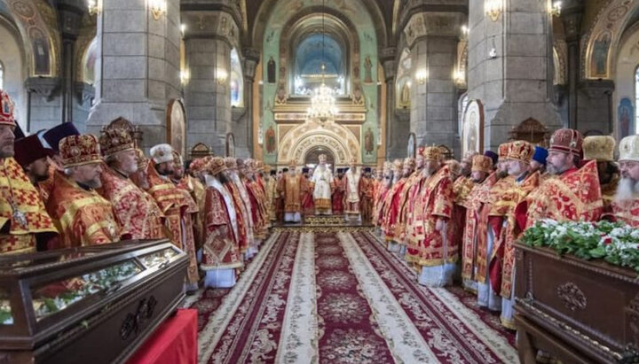 Богослужіння в кафедральному соборі Житомира. Фото: news.church.ua