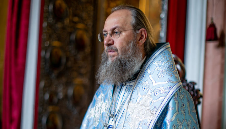 Metropolitan Anthony (Pakanich) of Boryspil and Brovary, the UOC Chancellor. Photo: facebook.com / MitropolitAntoniy