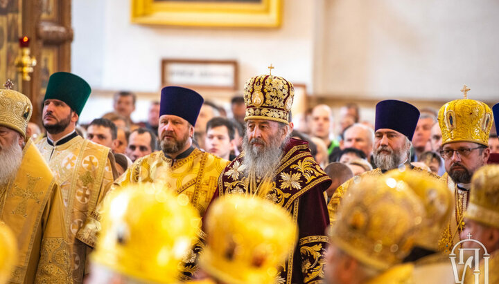 Блаженнейший Онуфрий в Святогорской лавре. Фото: news.church.ua