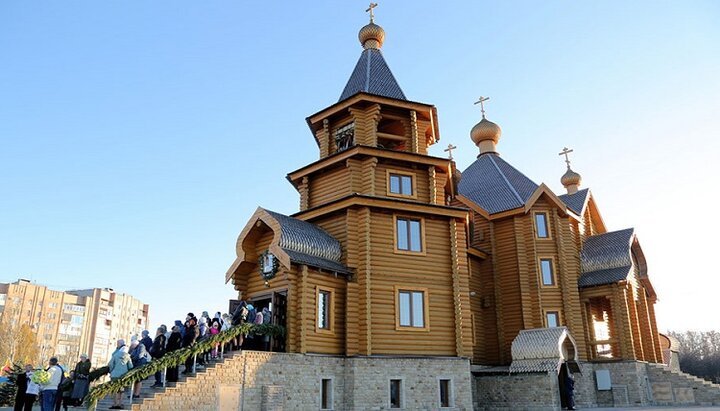 Благовіщенський храм УПЦ у Горлівці. Фото: gorlovka-eparhia.com.ua