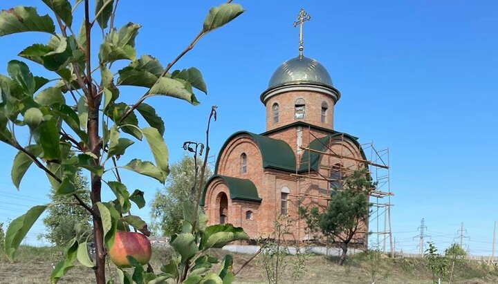 Будівництво храму відроджуваного Межигірського монастиря УПЦ. Фото: сторінка обителі у Facebook.