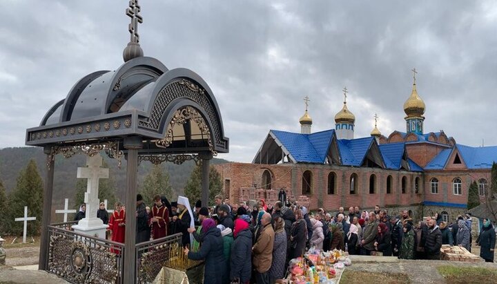 Освячення каплиці в Галайківському монастирі. Фото: СПЖ