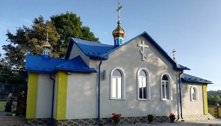 Новий храм УПЦ на честь Різдва Пресвятої Богородиці у Котюжинах. Фото: сторінка БФ «Фавор» у Facebook