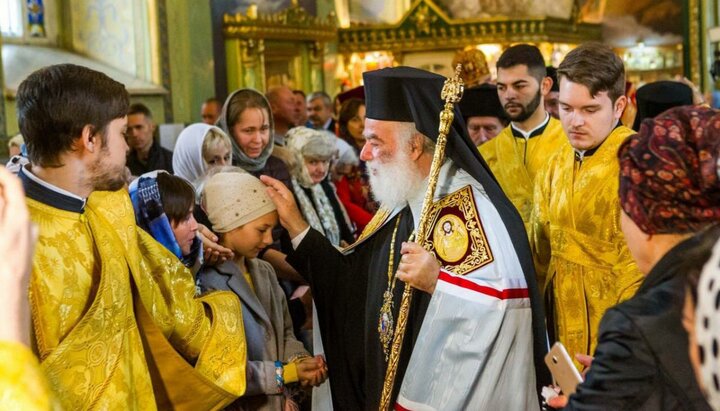 Патріарх Феодор під час візиту до Одеси. Фото: Єдина Одеса