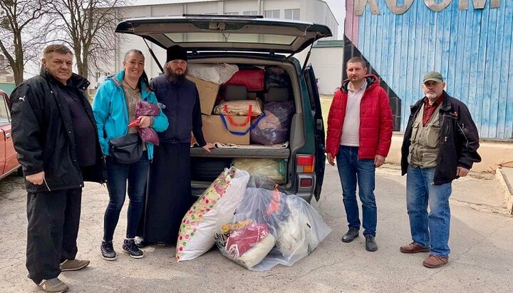 У Володимир-Волинській єпархії УПЦ допомогли військовим та біженцям