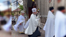 На хресній ході ПЦУ замість молитви виконали гімн січових стрільців