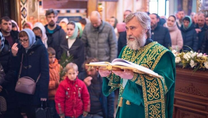 Протодиакон УПЦ, экс-депутат Верховной Рады Вадим Новинский. Фото: news.church.ua