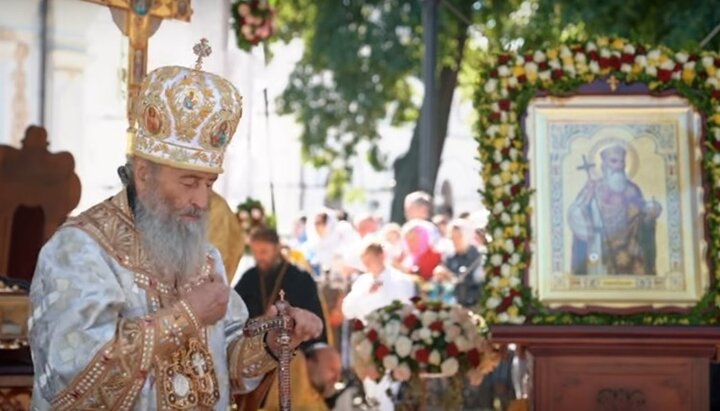 Блаженнейший Митрополит Онуфрий. Фото: скриншот из видео на Youtube-канале УПЦ