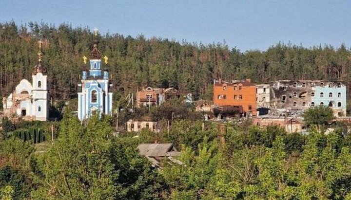 У Мережі з'явилися фото скиту Святогірської лаври в селі Богородичне