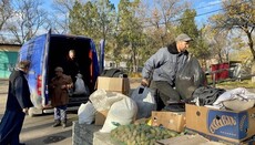 В Александрийской епархии передали гумпомощь в медицинские учреждения