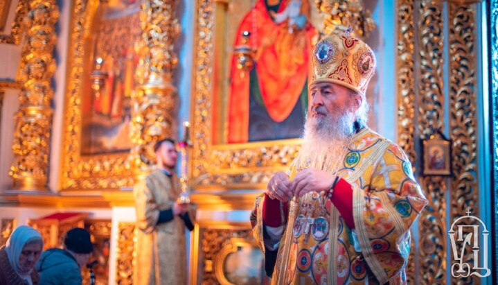 Primate of the UOC His Beatitude Metropolitan Onuphry. Photo: news.church.ua