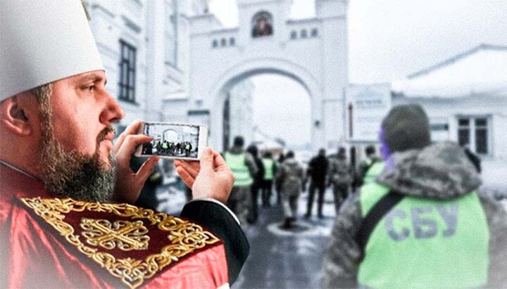 Думенко провів спецоперацію із завоювання Лаври? Фото: СПЖ