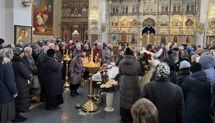 Відспівування архієпископа Василія. Фото: СПЖ