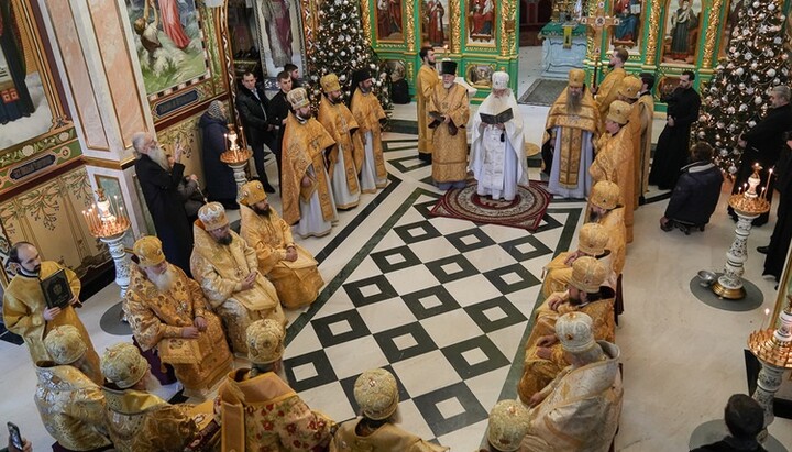 Архієрейська хіротонія архімандрита Веніаміна. Фото: lavra.ua