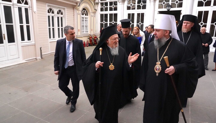 Думенко відвідав Фанар. Фото: orthodoxtimes.com