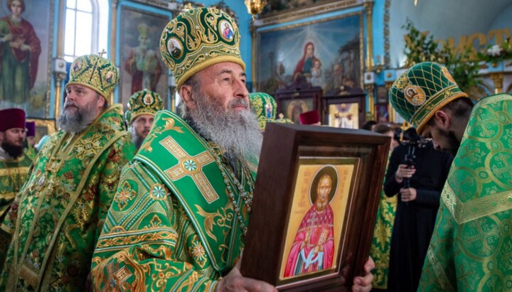 Primate of the UOC His Beatitude Metropolitan Onuphry. Photo: news.church.ua