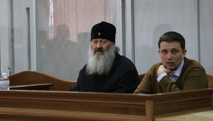 Metropolitan Pavel in court. Photo: live-video.ru