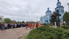 Клірик захопленого храму в Боярці закликав не мати злоби до рейдерів