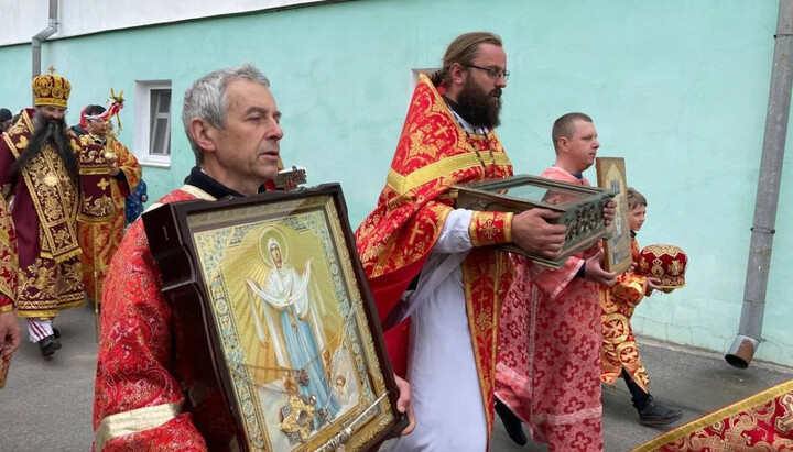 Всеукраїнський хресний хід військового духовенства УПЦ. Фото: news.church.ua