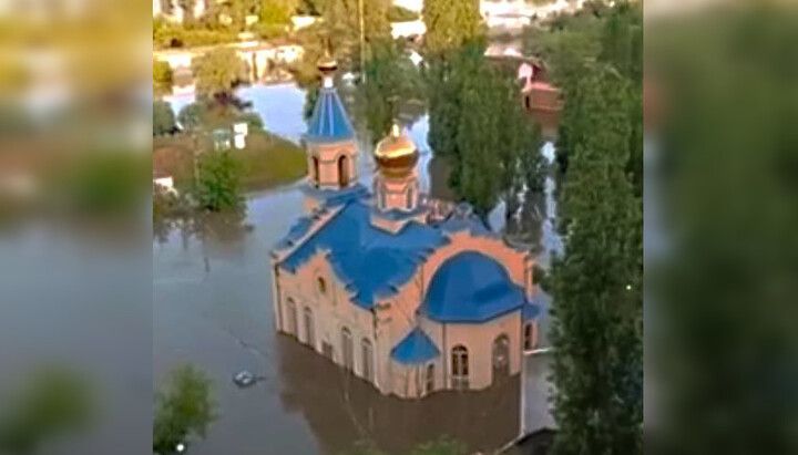 Храм УПЦ на честь ікони Божої Матері «Касперівська» в Херсоні. Фото: news.church.ua