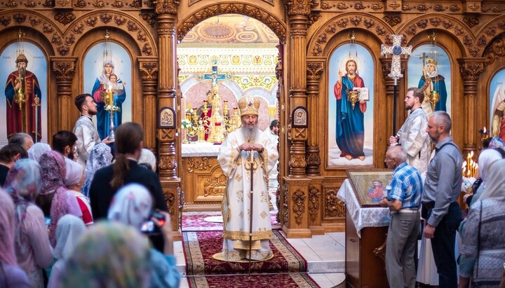 Божественна літургія в соборі святої рівноапостольної княгині Ольги в Києві. Фото: news.church.ua