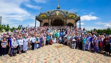 В Мариновке в Покровском скиту освятили храм УПЦ