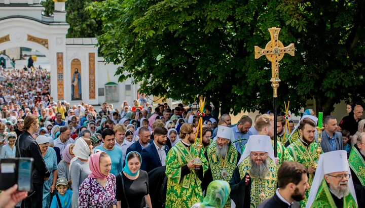 Крестный ход. Фото: facebook.com/church.information.center