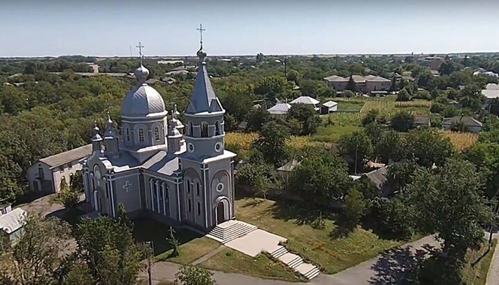 Собор УПЦ в честь Святой Троицы в с. Ирклиев. Фото: группа «Іркліївська територіальна громада» в Facebook