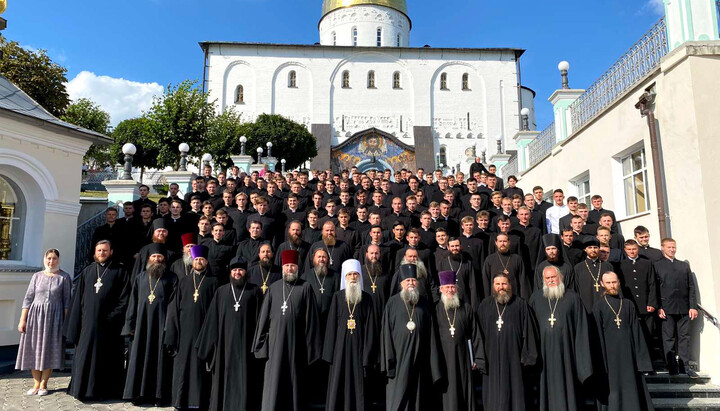 Торжества по случаю начала учебного года в Почаевской духовной семинарии. Фото: pds.org.ua