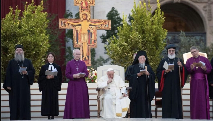 Экуменический молебен в Ватикане. Фото: orthodoxianewsagency.gr