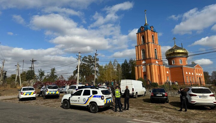 Храм в честь вмч. Георгия Победоносца УПЦ в поселке Приютовка Кировоградской области. Фото: spzh.news