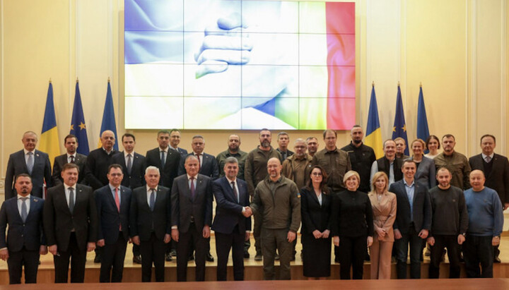 Ukrainian and Romanian politicians. Photo: kmu.gov.ua