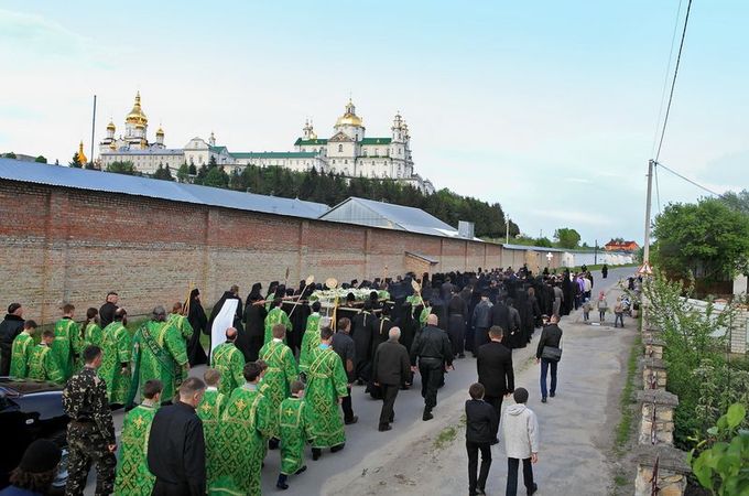 Почаївська Лавра святкує прославлення преподобного Амфілохія