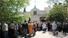 Одесская епархия УПЦ оказала помощь переселенцам с Востока и нуждающимся одесситам