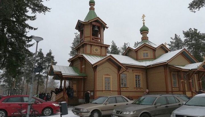 Храм Святителя Миколая у найбільшій православній парафії Йоенсуу. Фото: ort.fi