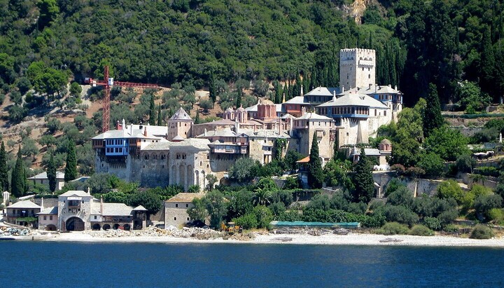 Монастир Дохіар на Афоні. Фото: vimaorthodoxias.gr